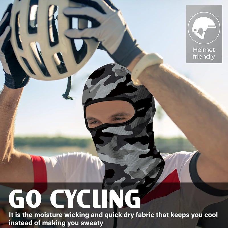 Obacle Balaclava Face Mask Men Women Lightweight for Ski Hunting Cycling Fishing - Image 5